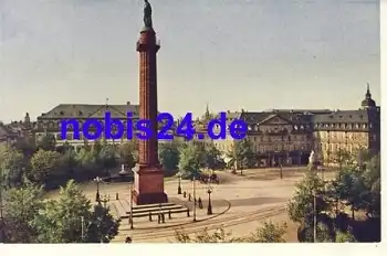 Darmstadt Luisenplatz Säule *ca.1920