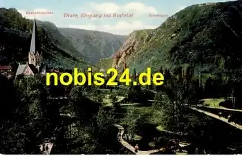 06502 Thale Bodetal Rosstrappe o 19.2.1911