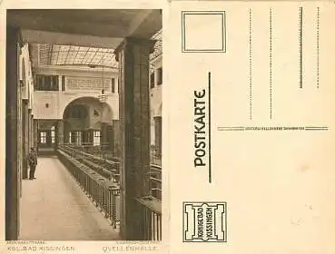 97688 Bad Kissingen Quellenhalle *ca.1920