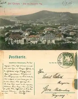 97688 Bad Kissingen vom Pappenheim Weg o 9.9.1906