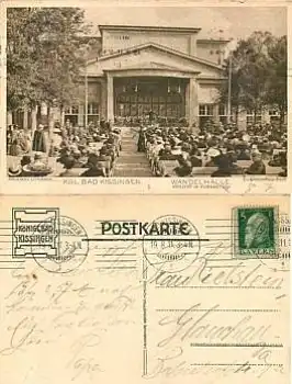 97688 Bad Kissingen Wandelhalle o 19.8.1911