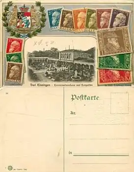 97688 Bad Kissingen Pägelitho Briefmarken  *ca.1910