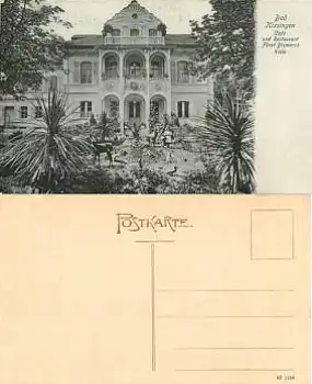97688 Bad Kissingen Cafe "Fürst Bismarck"  *ca.1910