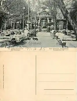 97688 Bad Kissingen Salinen Restaurant *ca.1910