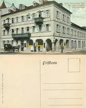 97688 Bad Kissingen Hotel Preussischer Hof  *ca.1910