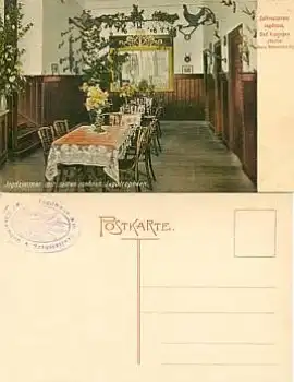 97688 Bad Kissingen Cafe Jagdhaus Jagdzimmer  *ca.1915