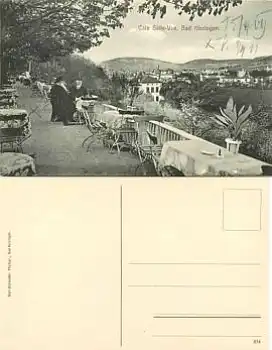97688 Bad Kissingen Cafe Belle-Vue  *ca.1910