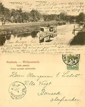 97688 Bad Kissingen Saalepartie o 5.8.1906