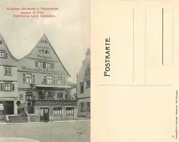 97688 Bad Kissingen Weigands Weinstuben *ca.1910