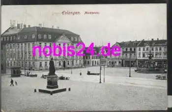 Erlangen Marktplatz o 5.5.1915