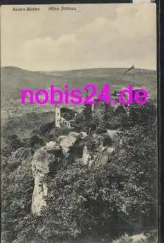 Baden-Baden Altes Schloss *ca.1930