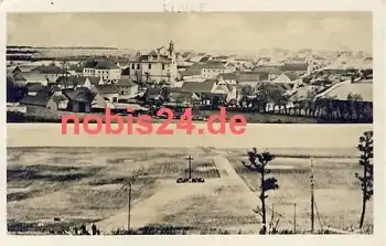 Lidice pred a po zniceni *ca.1940