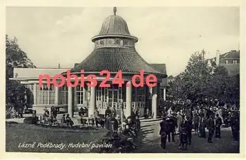Lazne Podebrady Hudebni pavilon *ca. 1930