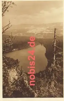 Spitzberg Schwarzer See Železná Ruda *ca.1930