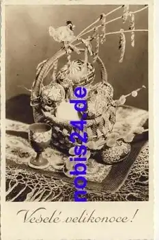 Vesele velikonoce Ostern o 1938