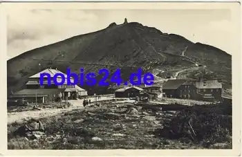Snezka Schneekoppe Riesengebirge o 1952