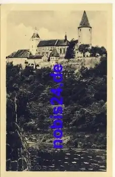 Hrad Krivoklat o ca.1940