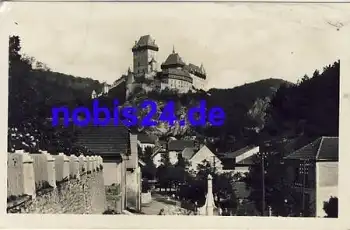 Hrad Karlstein o ca.1950