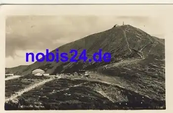 Snezka Schneekoppe Riesengebirge o ca.1950