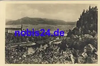 Decin n. Labem Zamek o ca.1950