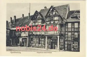 06484 Quedlinburg Klopstock Geburtshaus *ca.1930