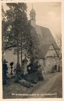 Graupen St. Anna Kirchlein *ca.1935
