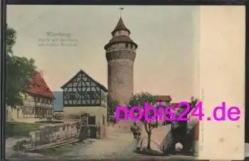 Nürnberg Partie auf der Burg *ca.1910