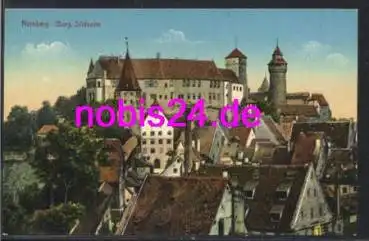 Nürnberg Burg Südseite *ca.1920