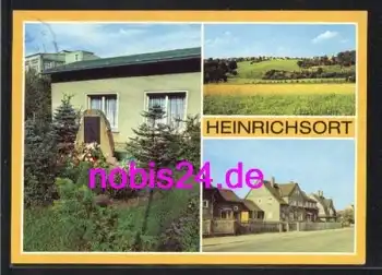 09350 Heinrichsort Hauptstrasse Gedenkstein o ca.1981