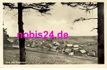 09619 Voigtsdorf vom Berg o 1955