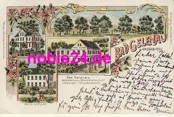 09423 Bad Gelenau Litho Gasthaus o 1908