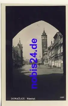 Domazlice Namesti o 1947