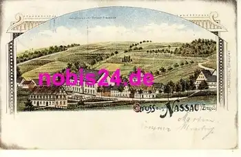 09623 Nassau Erzgebirge Litho o 1.8.1904