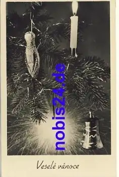 Veseli Vanoce  Weihnachtskarte *ca.1950