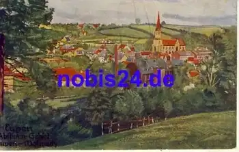 09328 Lunzenau Künstlerkarte o 1921