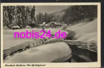 99897 Tambach Dietharz Winter Spittergrund *ca.1950
