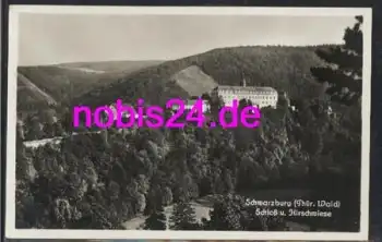 07427 Schwarzburg Schloss Hirschwiese o 9.8.1930