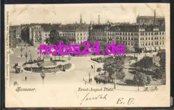 Hannover Ernst August Platz o 14.6.1907