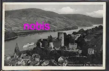 55413 Niederheimbach Rhein Schiff o ca.1935