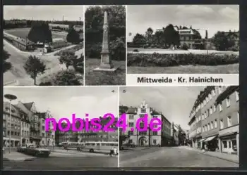 09648 Mittweida Bahnhof Sportstadion o 21.5.1984