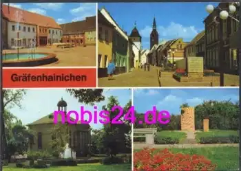 06773 Gräfenhainichen Kirche Denkmal o 7.9.1990