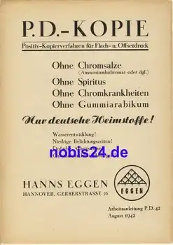 P.D. - Kopie Eggen Hannover 1942 Heft 6 Seiten