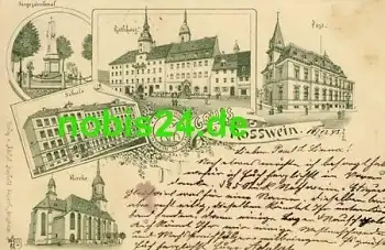 04741 Rosswein Vorläufer Litho o 1893