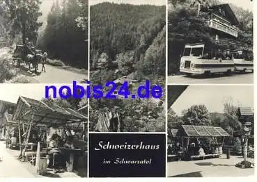 07427 Schwarzburg Schweizerhaus Bus o 1982