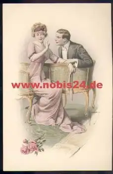 Liebespaar M. M. Vienne Nr. 734 M. Munk *ca. 1920