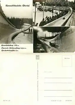 Oberhof Rennschlittenbahn *ca. 1973