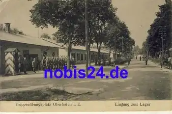 Oberhofen Lager FRANKREICH  o 1915
