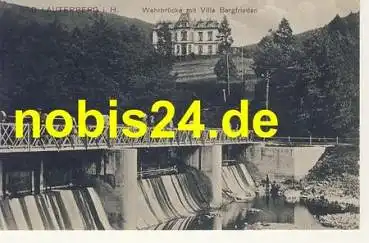 37431 Bad Lauterberg Wehrbrücke Villa o 23.5.1916