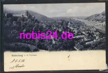 Heidelberg von der Terrasse o 8.5.1906