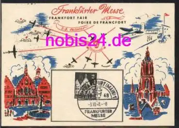 Frankfurt Main Messe 1948  o 3.10.1948